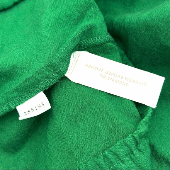 Loft Women’s Sleeveless Blouse Shirt Top Green Size XS Button Classic - Picture 4 of 4